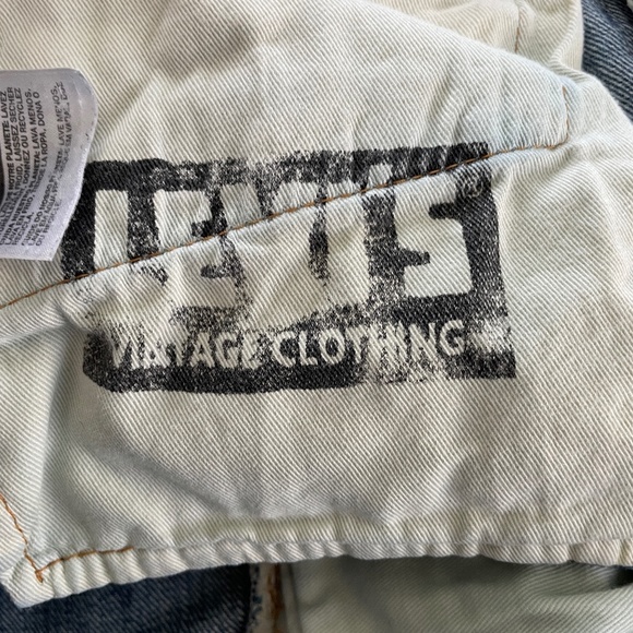 LVC Levi's Vintage Clothing Selvedge Denim 505 Jeans Size 26 - Picture 8 of 9